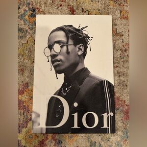 A$AP Rocky Dior Canvas Poster
